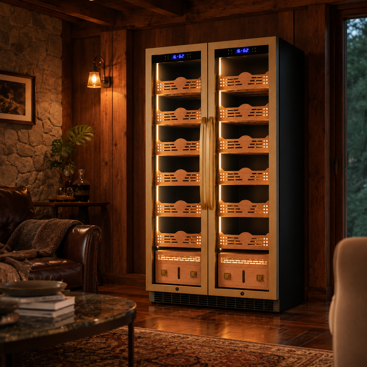 BX-680 Double Door Humidor