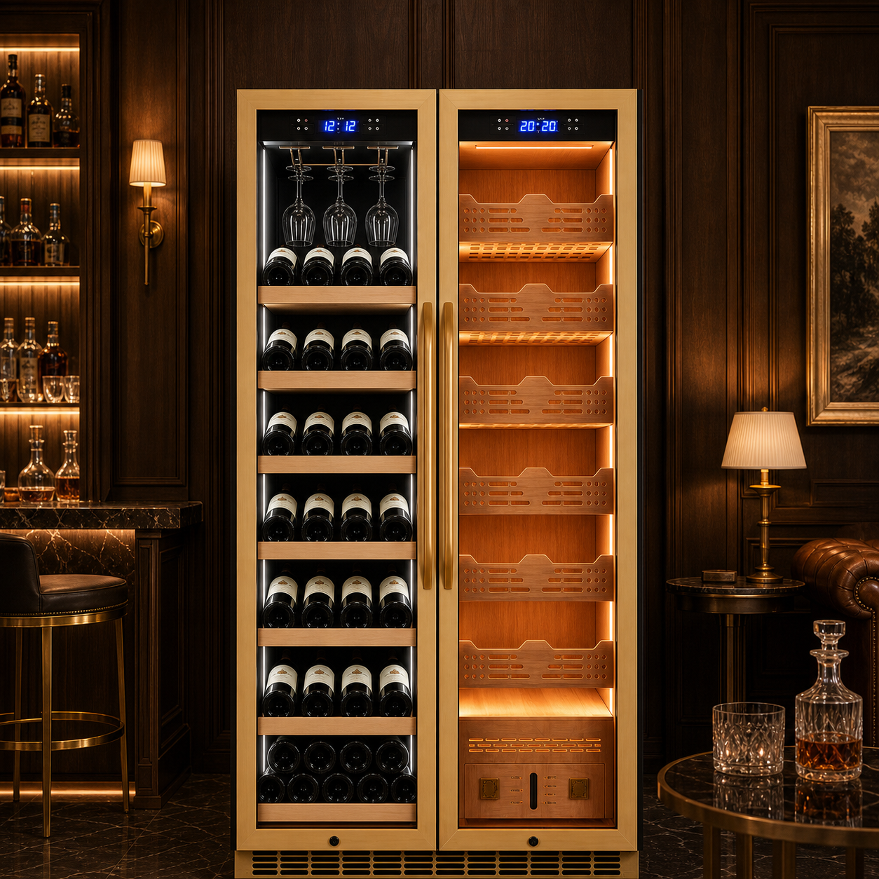 BX-680 Double Door Humidor