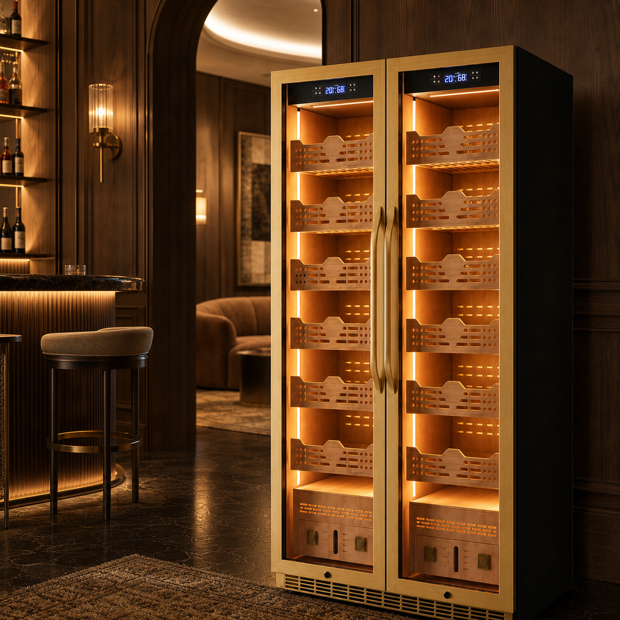 BX-680 Double Door Humidor