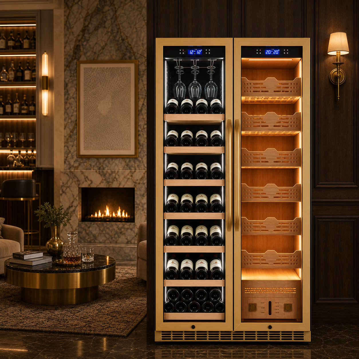 BX-680 Double Door Humidor