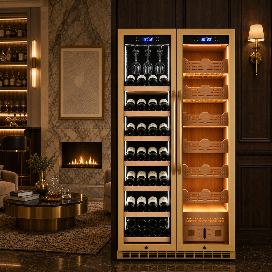 Balans BX-680 Dual / Tri-Zone Wine and Cigar Cabinet | 480-660L