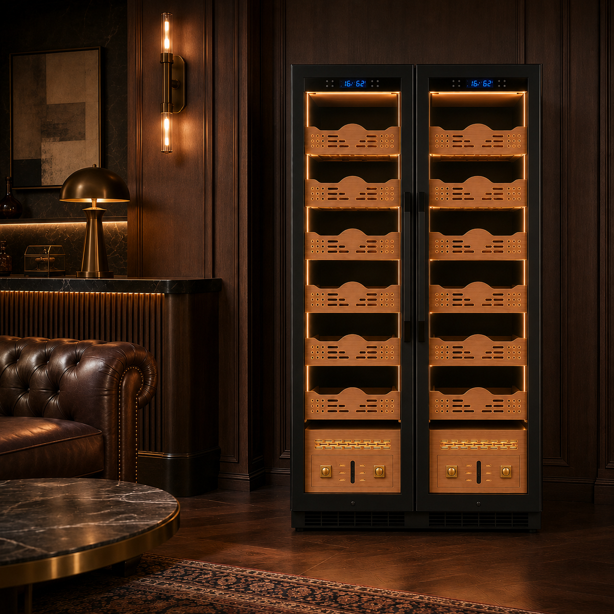 BX-680 Double Door Humidor