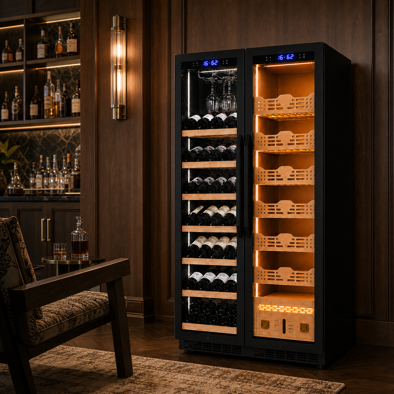 BX-680 Double Door Humidor