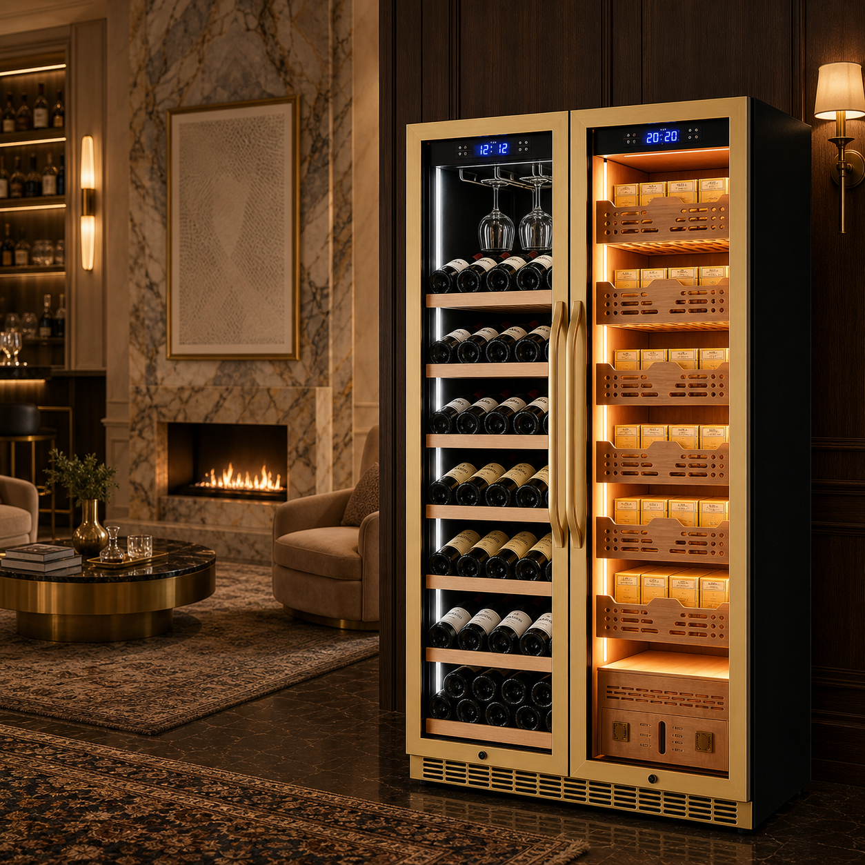 BX-680 Double Door Humidor