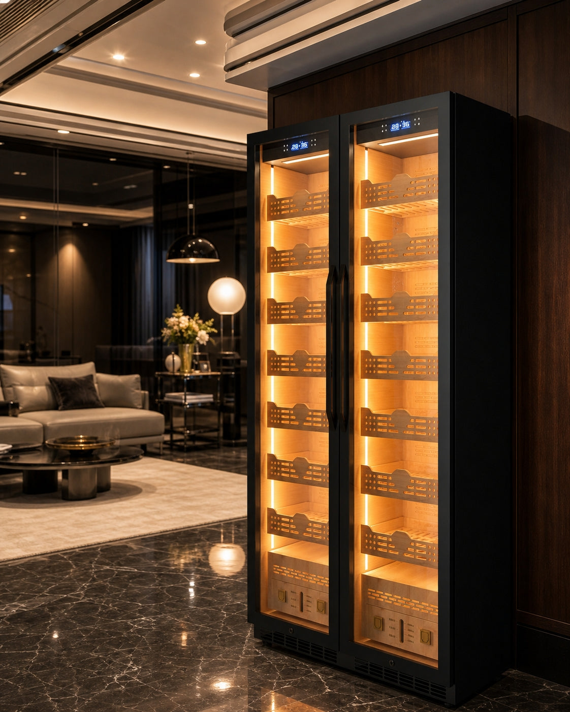 BX-735 Double Door Humidor