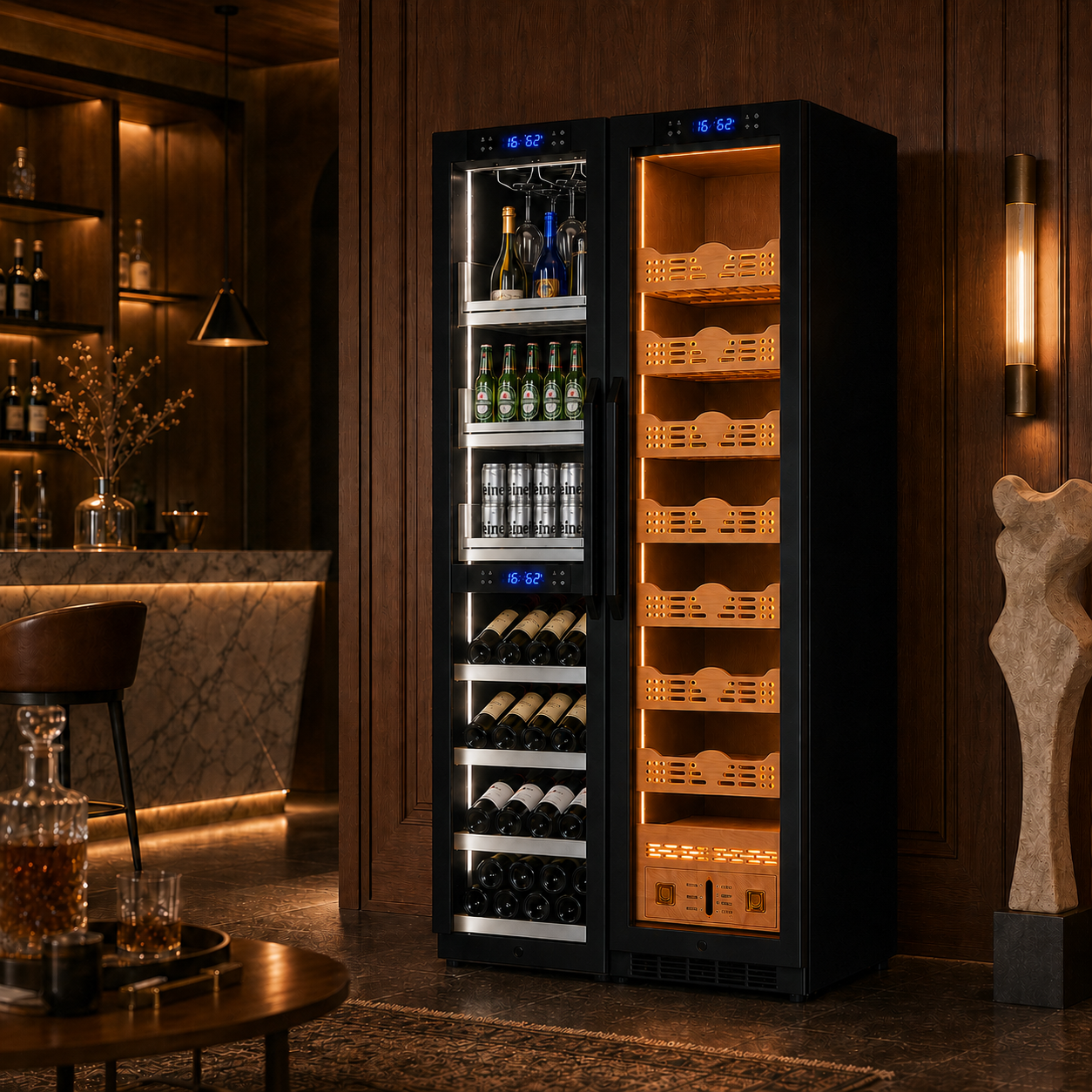 BX-735 Double Door Humidor