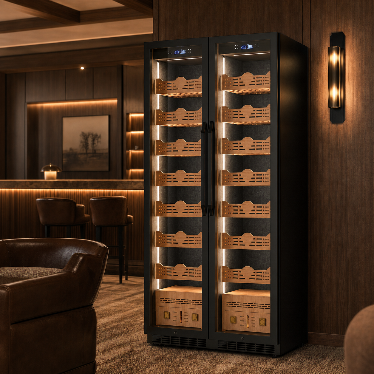 BX-735 Double Door Humidor