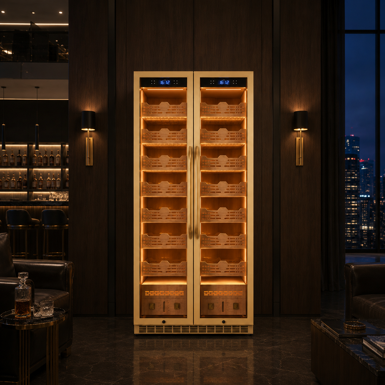 BX-735 Double Door Humidor