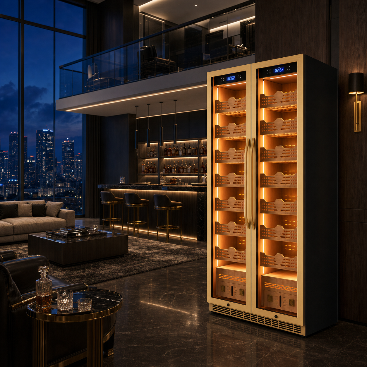 BX-735 Double Door Humidor