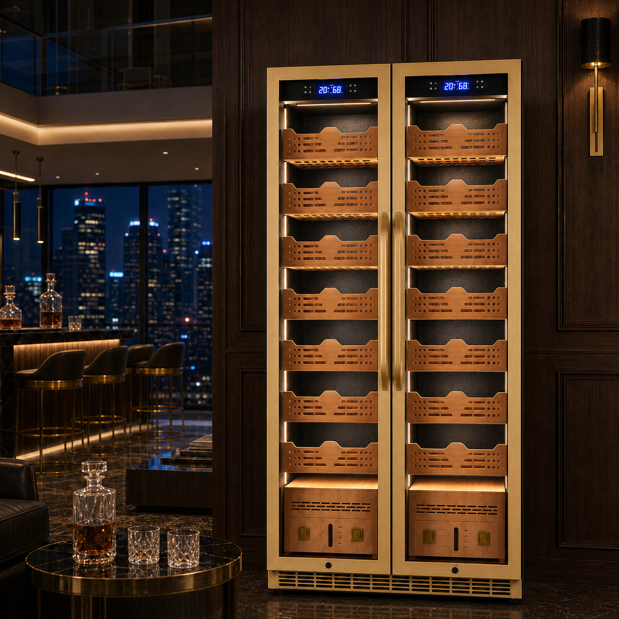 BX-735 Double Door Humidor