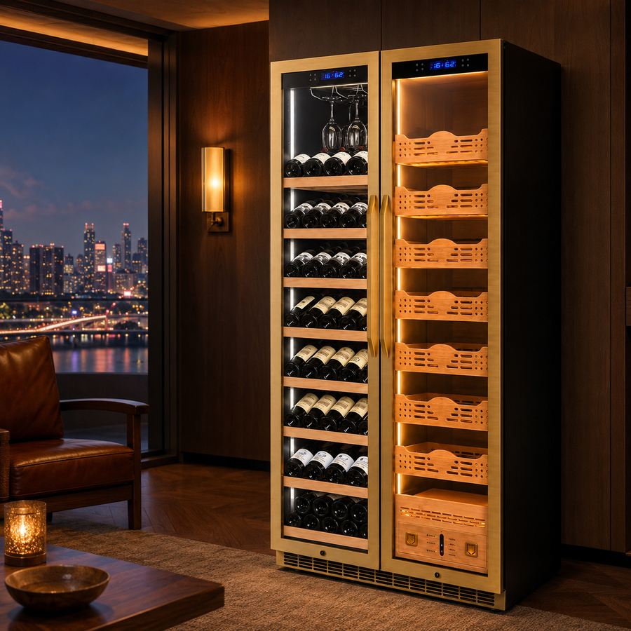 Balans BX-735 Dual / Tri-Zone Wine and Cigar Cabinet | 545-760L