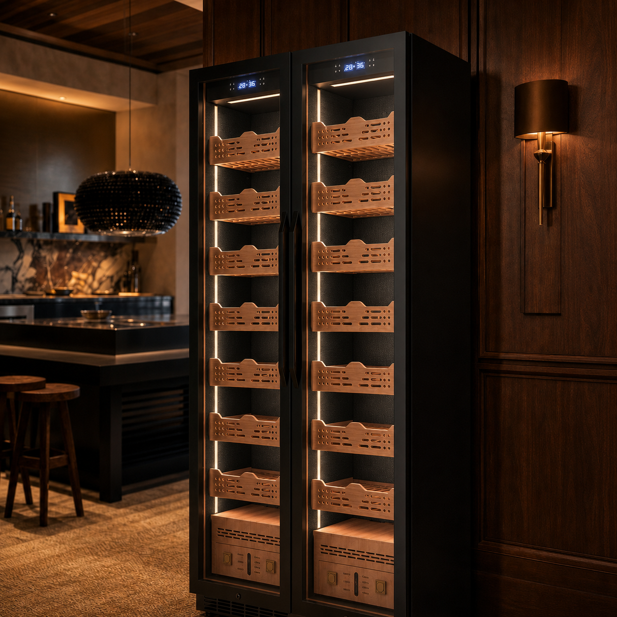 BX-735 Double Door Humidor