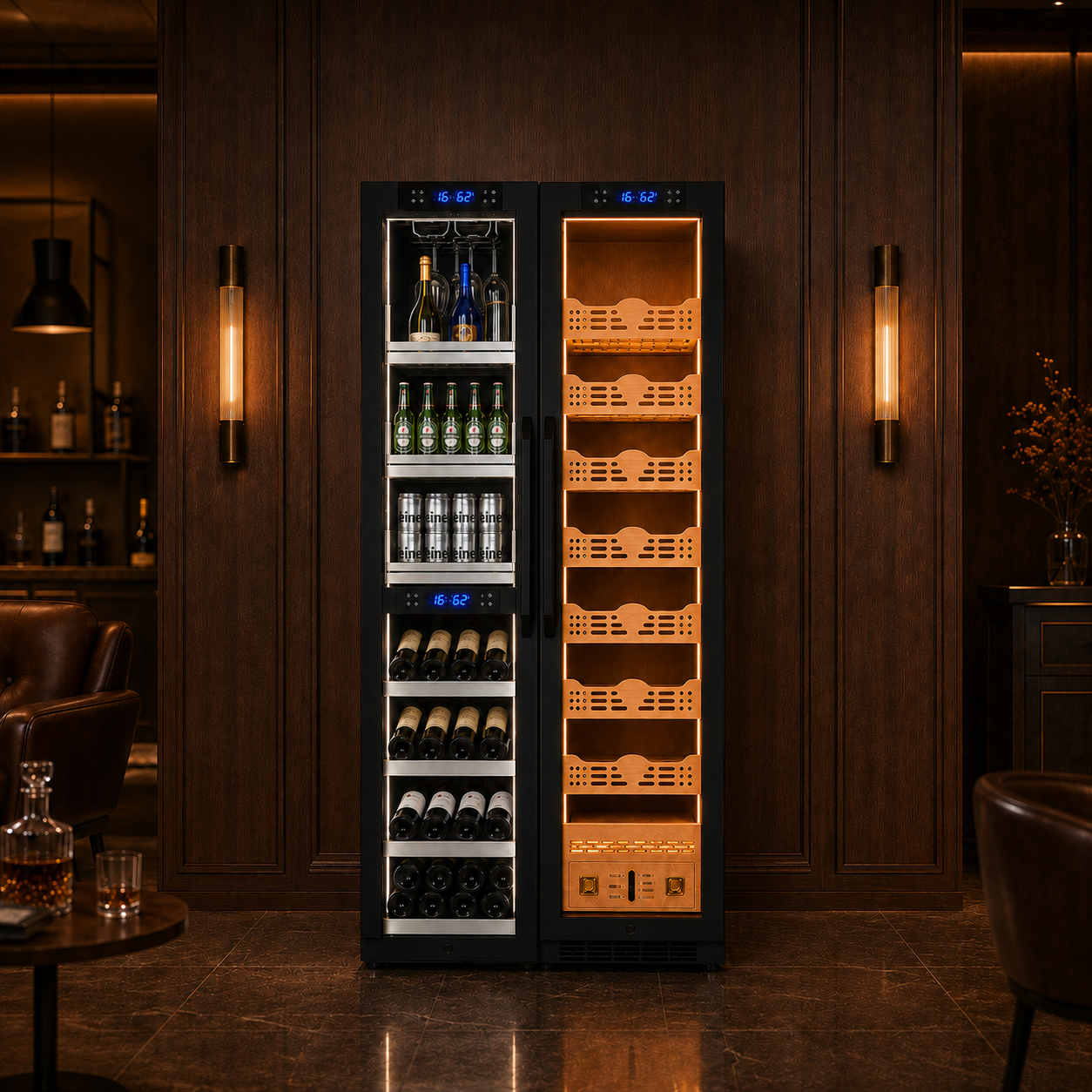 BX-735 Double Door Humidor