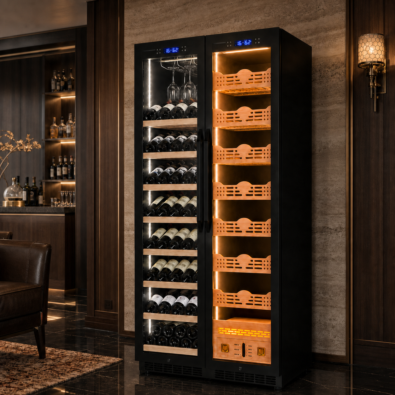 BX-735 Double Door Humidor