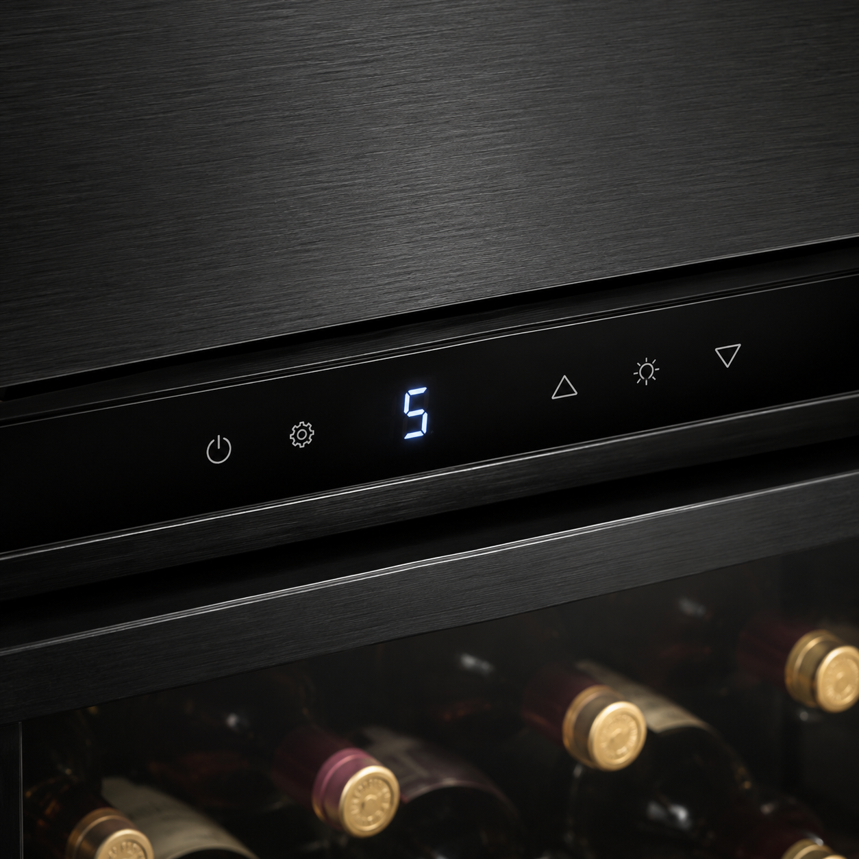 BALANS BJ-435WS 338L Black Stainless Steel Wine & Beverage Cooler | Built-In Drink Refrigerator