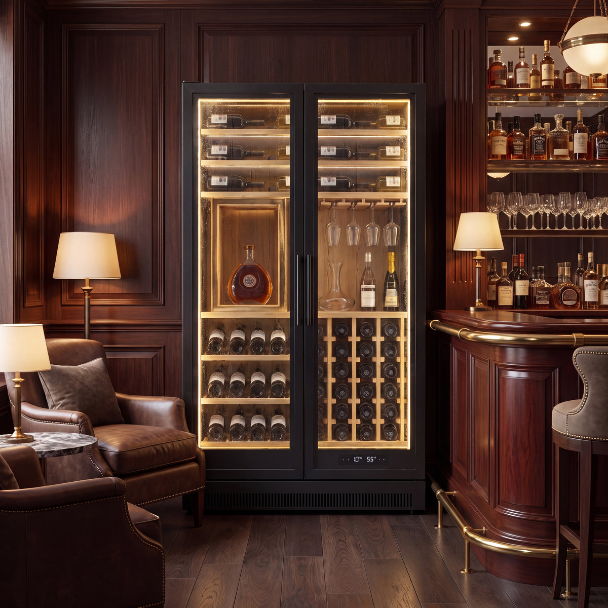 BALANS JC-808 550L wine refrigerator for luxury home wine storage