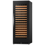 BALANS JC-350WS black stainless steel wine refrigerator