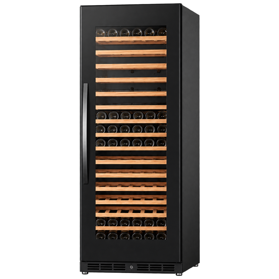 BALANS JC-350WS black stainless steel wine refrigerator