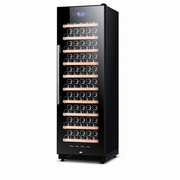 BALANS JC-435WS 338L Wine Cooler | 114 Bottle Black Stainless Steel Cabinet