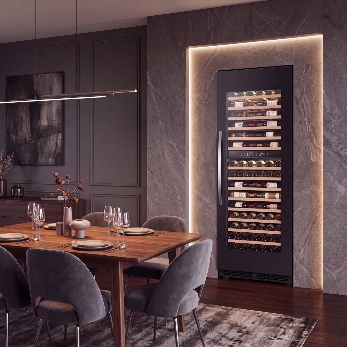 BALANS JC-465WD 450L Dual-Zone Wine Cooler | 90-Bottle Wine Refrigerator