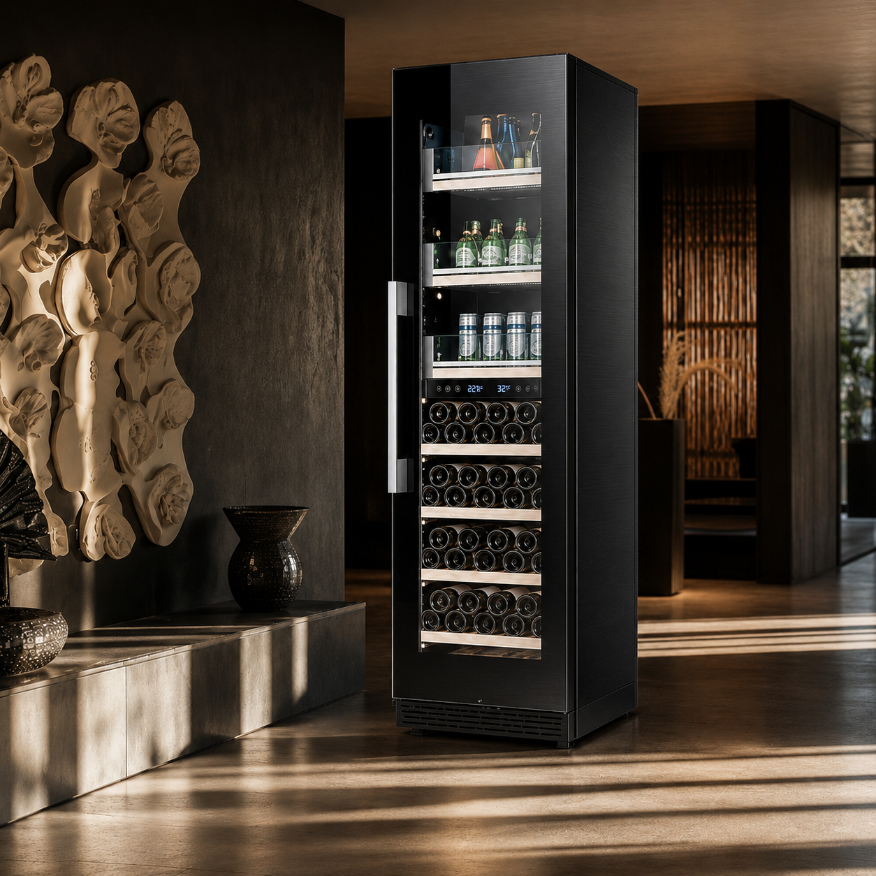 BALANS JC-508WD Dual Zone Wine Cabinet | 270L/380L Full Height Wine Cooler