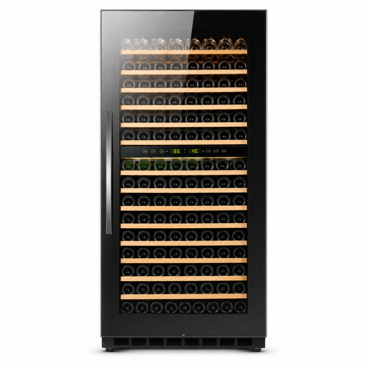 BALANS JC-608WD Dual Zone Wine Cooler | 183 Bottle Full Height Wine Cabinet
