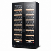 BALANS JC-635WD Dual Zone Wine Cooler | 300L 106 Bottle Double Door Wine Cabinet