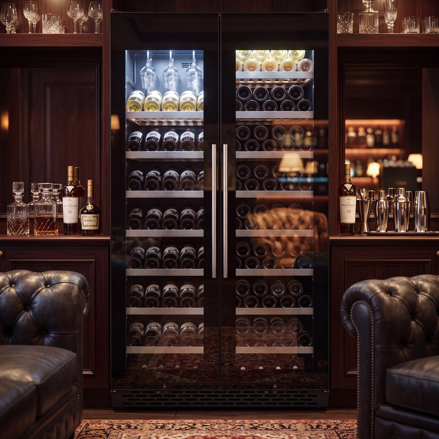 BALANS JC-735WD 760L Dual-Zone Wine Cooler | 341-Bottle Double Door