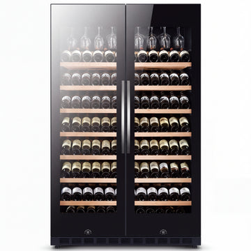 BALANS JC-735WS 870L double-door wine refrigerator front view