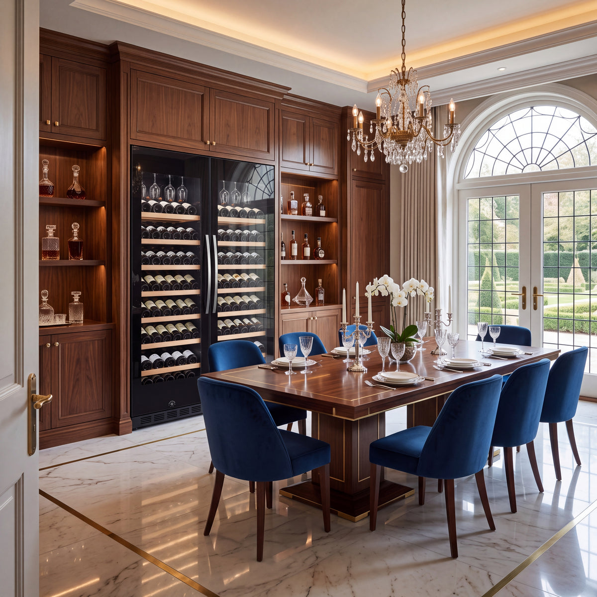 BALANS JC-735WS wine cooler three-quarter view