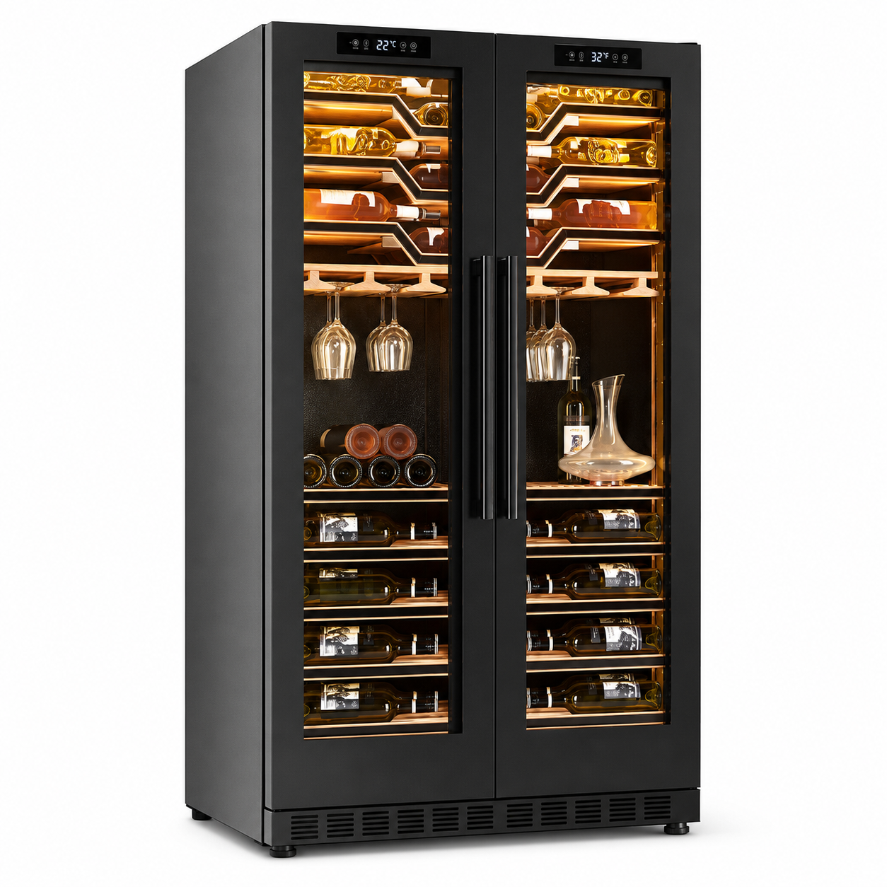 BALANS JC-735WSA Double Door Wine Cooler | 870L 341 Bottle Large Capacity Wine Cabinet