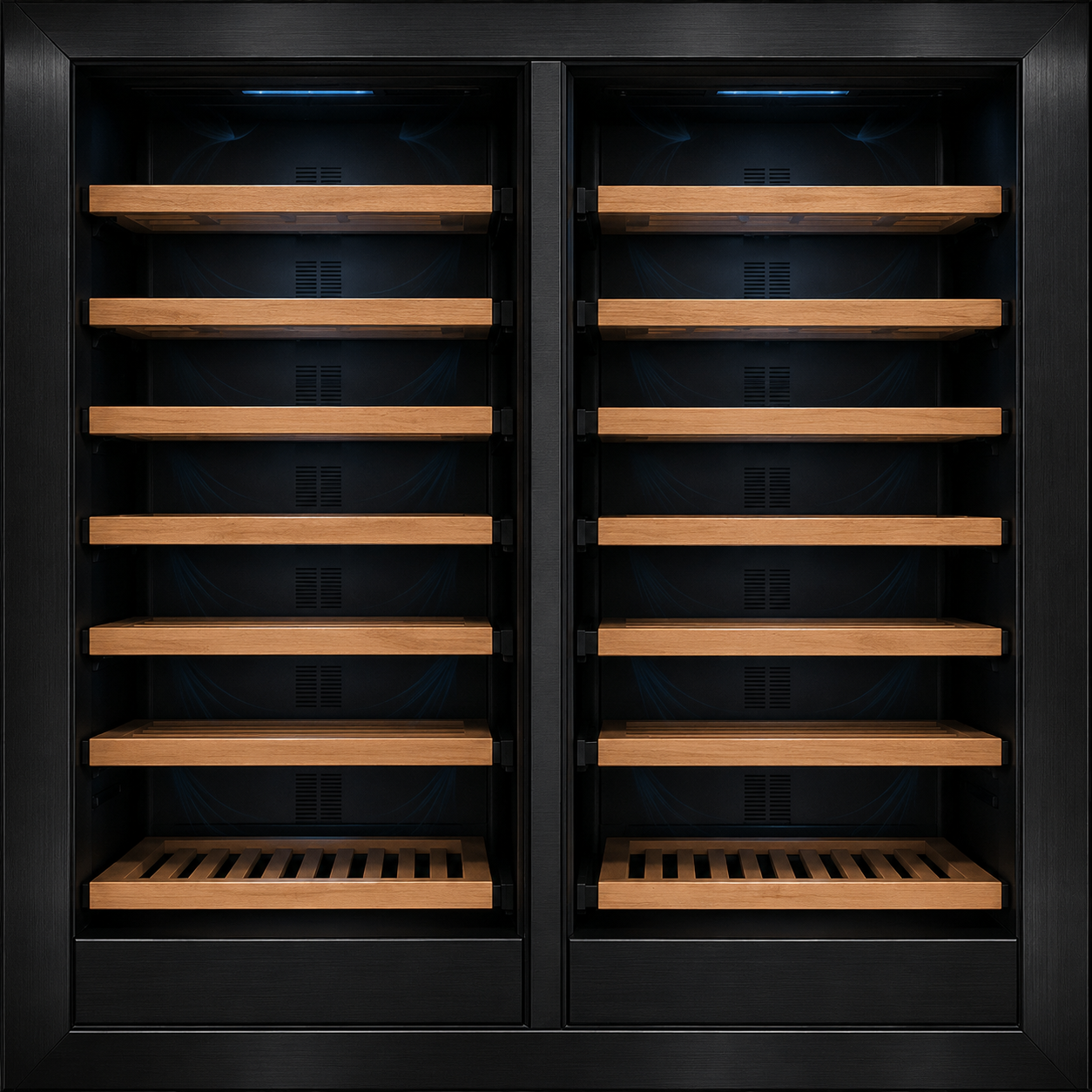 BALANS JC-735WS Dual Zone Wine Cooler Cabinet with Double Door | 870L  Large Capacity Wine Cabinet