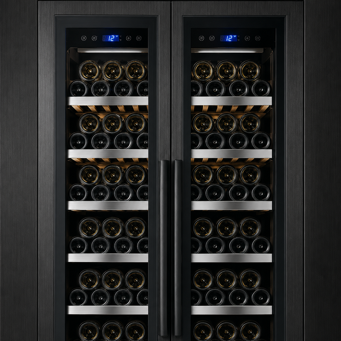BALANS BJ-608WDA built-in wine beverage cooler front ventilation