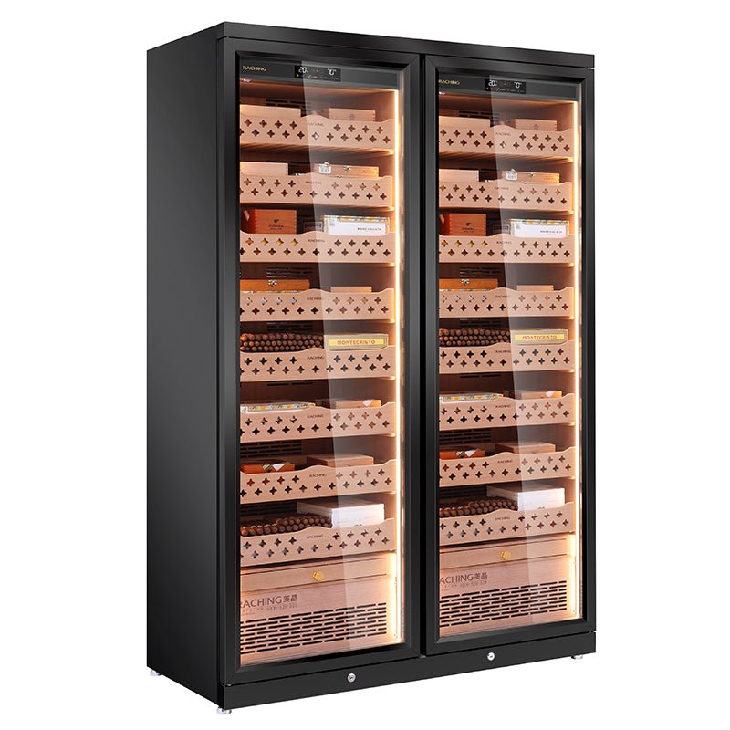 Raching CD1200 Double Door Humidor