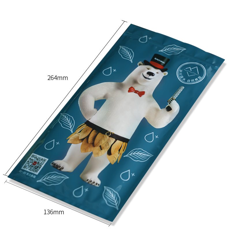 Raching Cigar Bear Humidified Travel Bag
