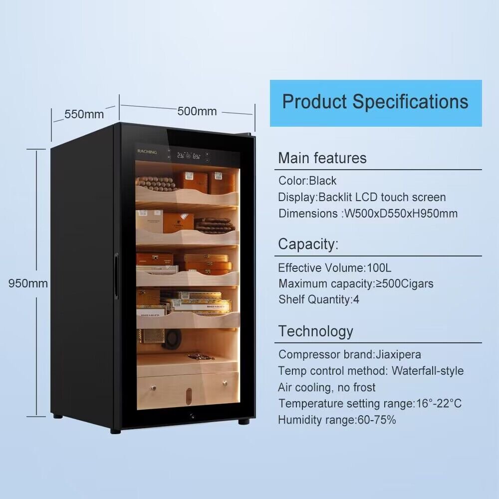 Raching cigar humidor MA50
